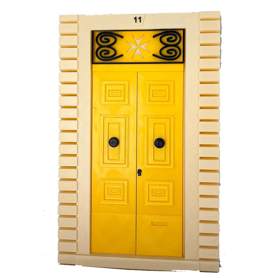 Maltese Door Deco