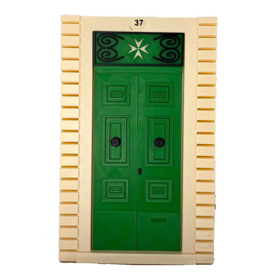 Maltese Door Deco