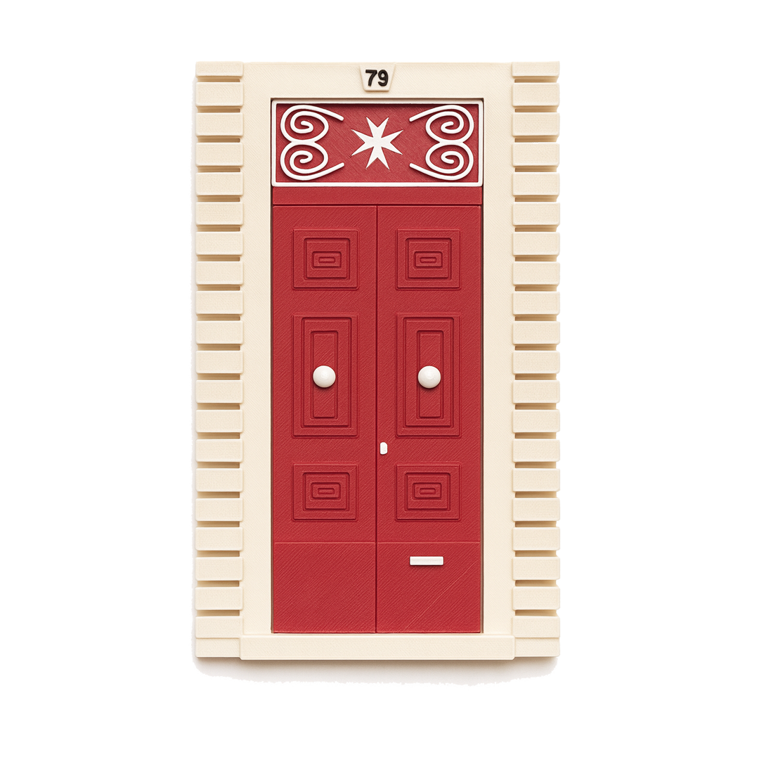 Maltese Door Deco
