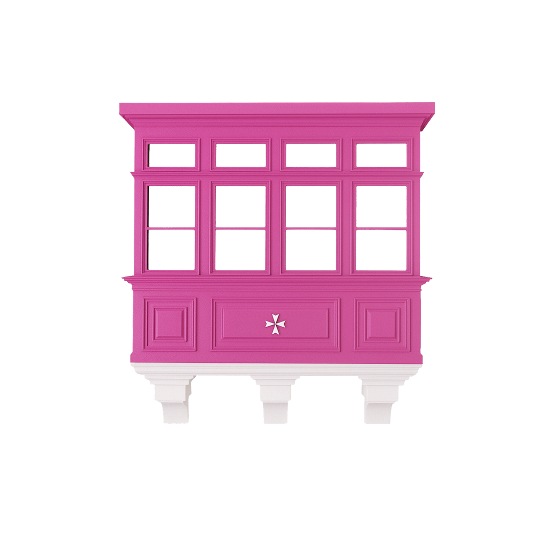 Maltese Balcony - Wall Deco Version