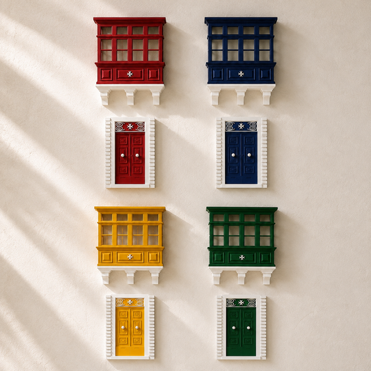 Maltese Door + Balcony Set