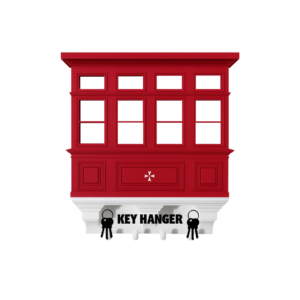 Gallarija Key Hanger - Red